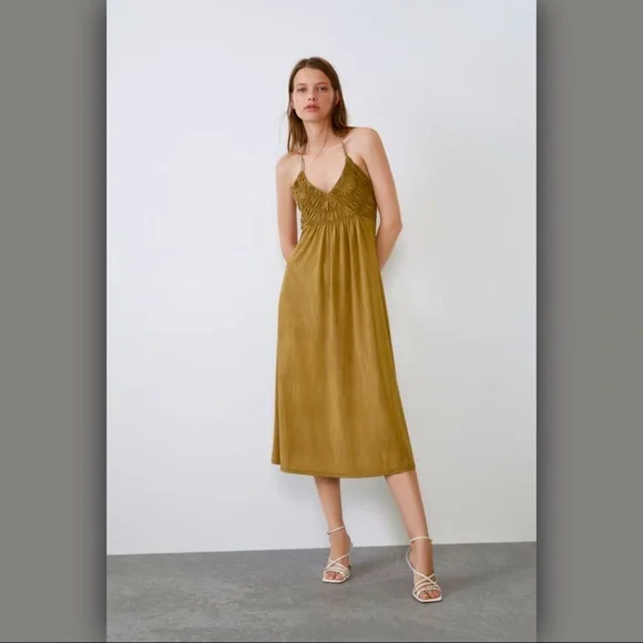 Zara | Dresses | Zara Satin Dress Size S | Poshmark Zara | Dresses | Zara Satin Dress Size S | Poshmark